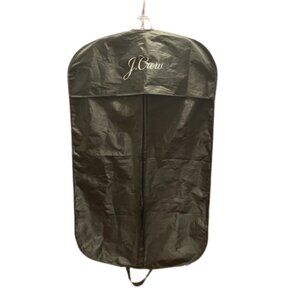 J. Crew Black Garment Bag zippered approx 24" x 39"
